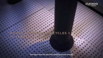 Cuckoo-Mattress-60000-Compression-Cycles-=-10-Years-of-Usage